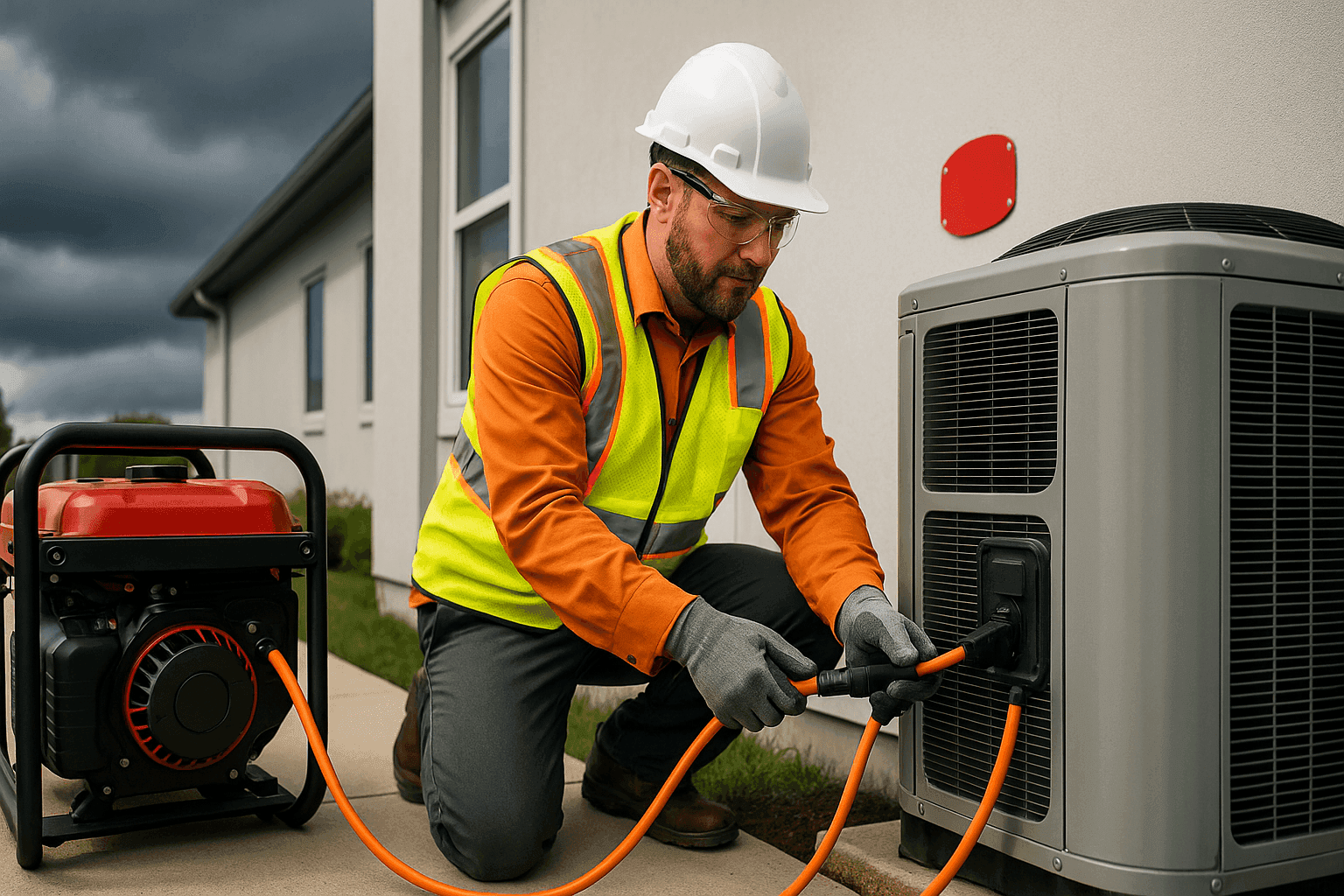 Heating & Cooling During Power Outages: Generator Safety Tips
